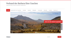 Desktop Screenshot of barbarashercoaching.org